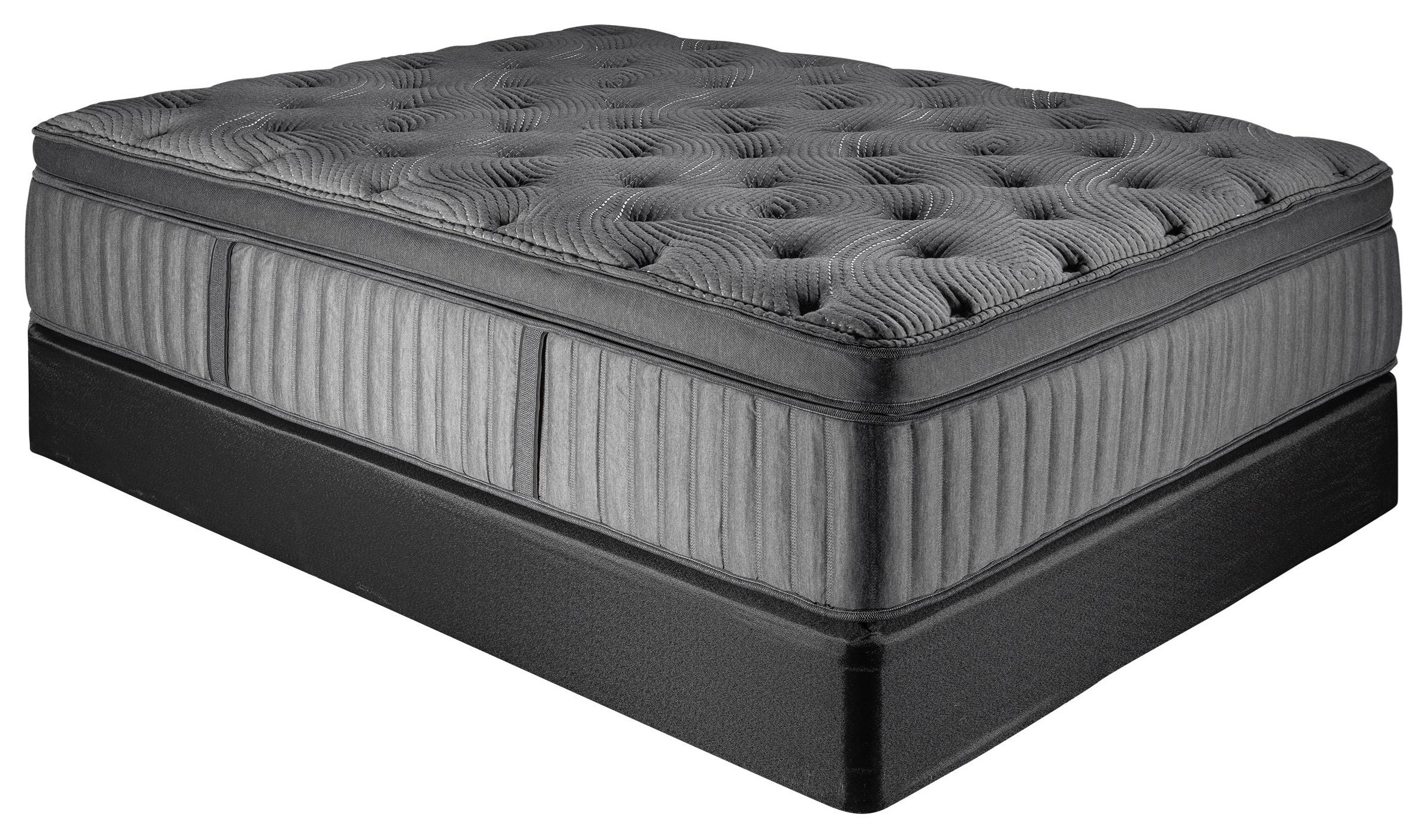 King plush mattress and box spring sale